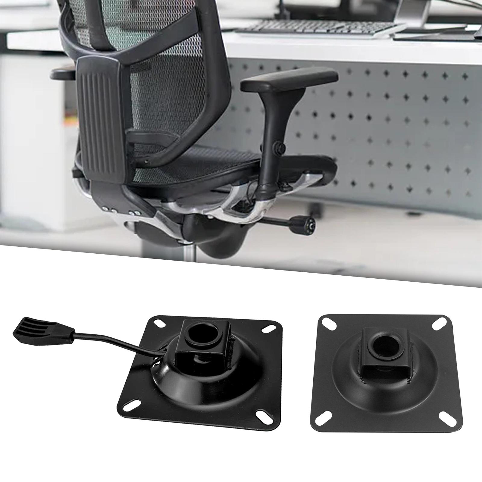 Furniture Hardware Replacement - Płytka obrotowa do krzesła, wytrzymała, żelazna,