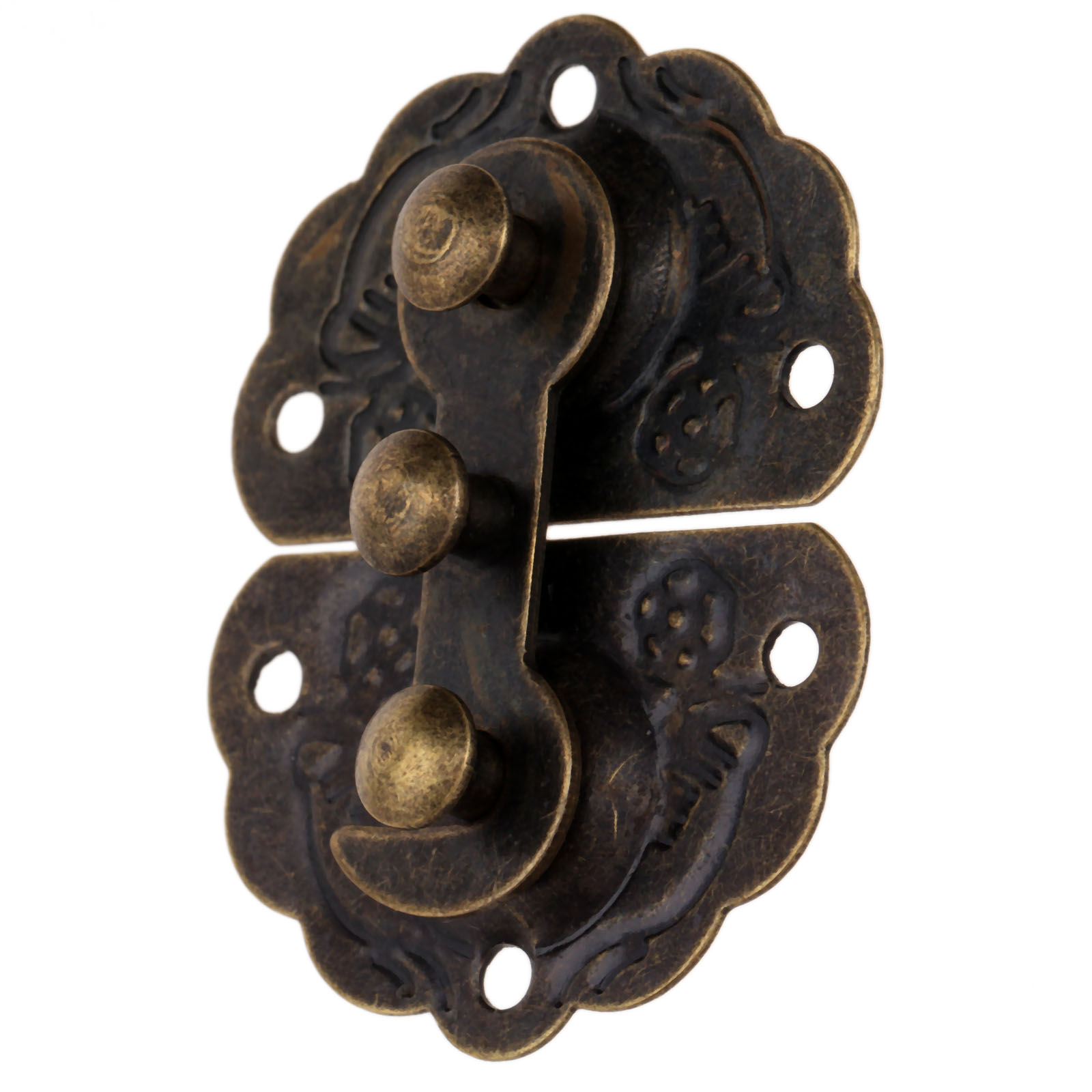 1 szt. Antyczny brązowy zatrza – Furniture Hardware Antique recenzja i cena