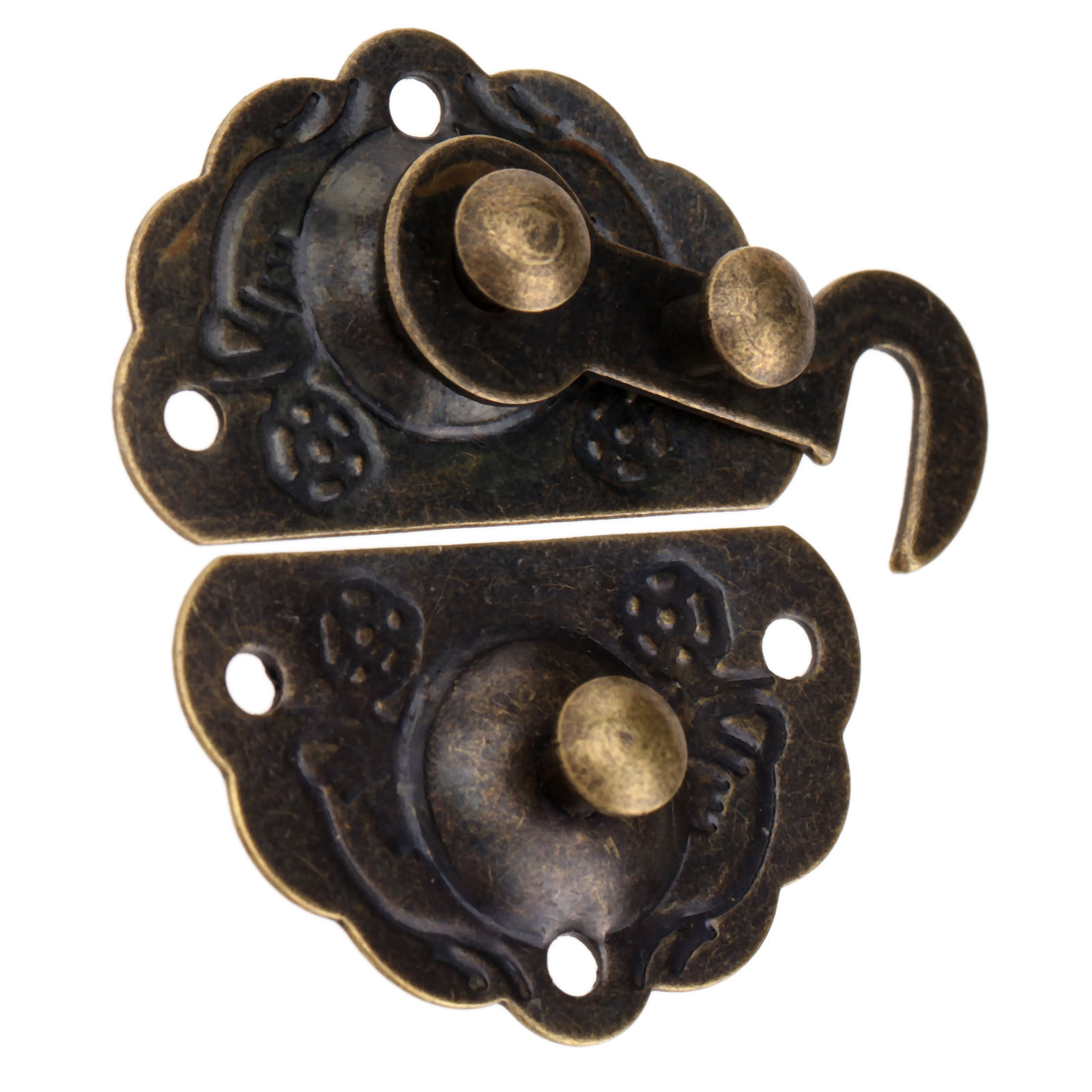 1 szt. Antyczny brązowy zatrza – Furniture Hardware Antique recenzja i cena
