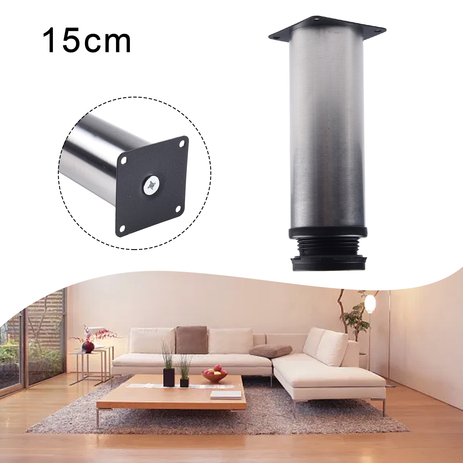 Nóżki meblowe ze stali nierdze – Furniture Hardware Replacement recenzja i cena