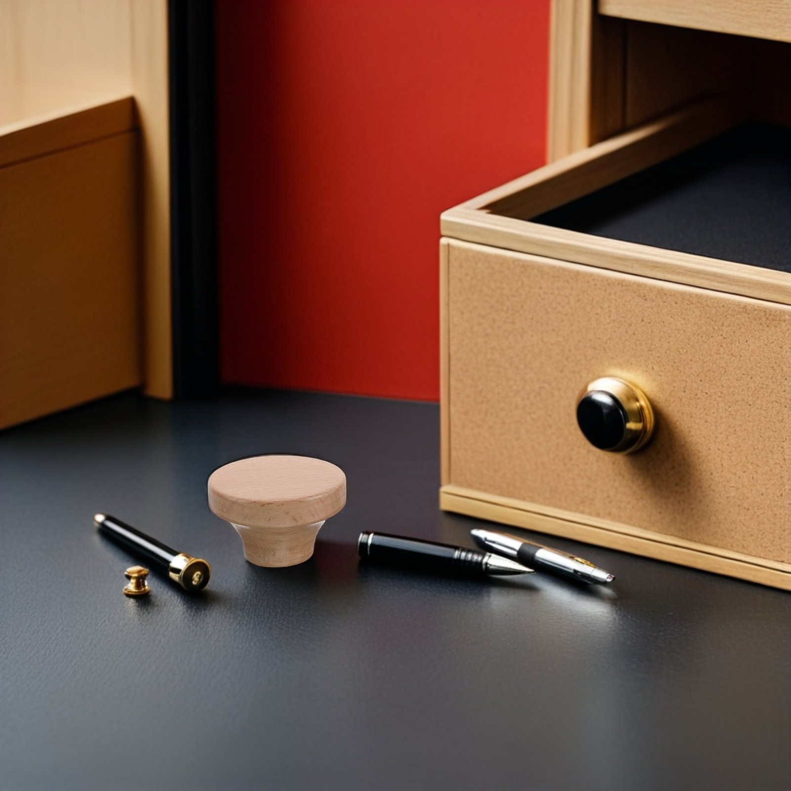 4 szt. Okrągłe gałki do szafek – Furniture Hardware Replacement recenzja i cena