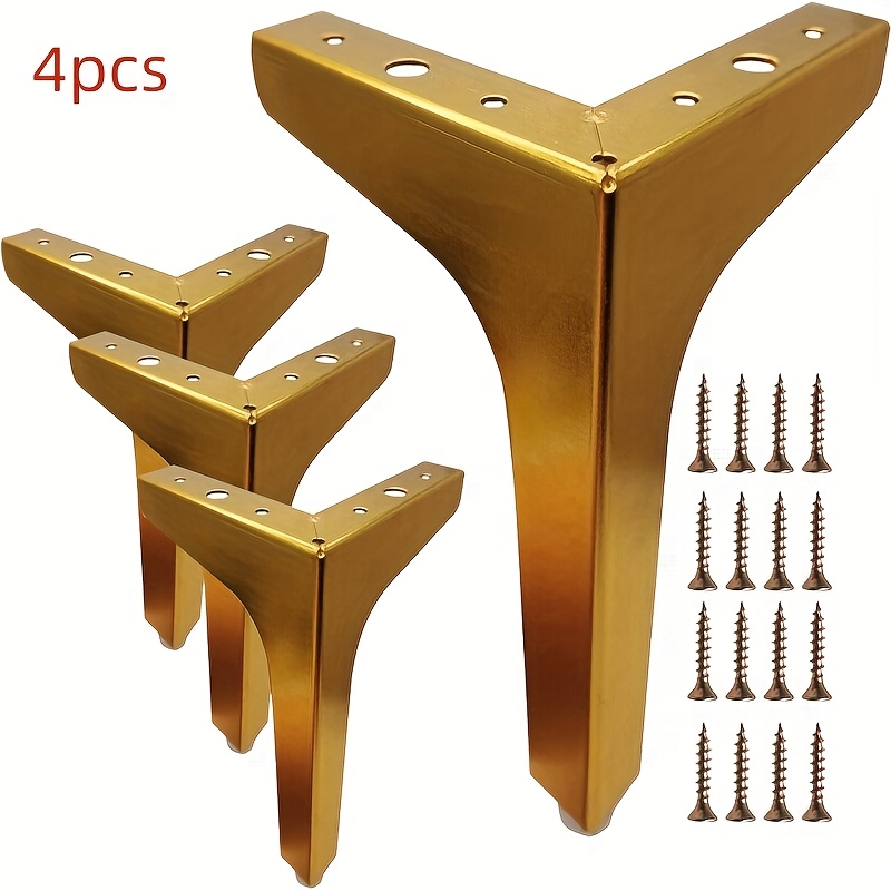 4 sztuki metalowych nóg do meb – Furniture Hardware Replacement recenzja i cena